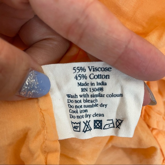 Jack Wills Orange Ellingdon Dress - Picture 6 of 8